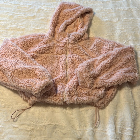 Urban Outfitters pink jacket M - Picture 1 of 2